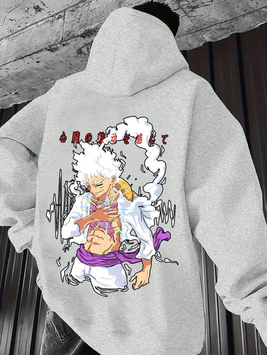 Sweat à capuche Design OnePiece Luffy gear 5