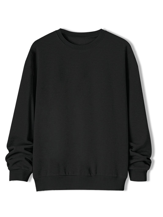 Sweat-shirt noir pour homme  Design "Golden SATORU"